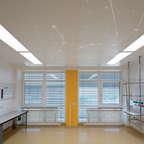 Вюрцбург, Университетская клиника г. Вюрцбурга, «звездная комната» в отделе детской реанимации, Германия